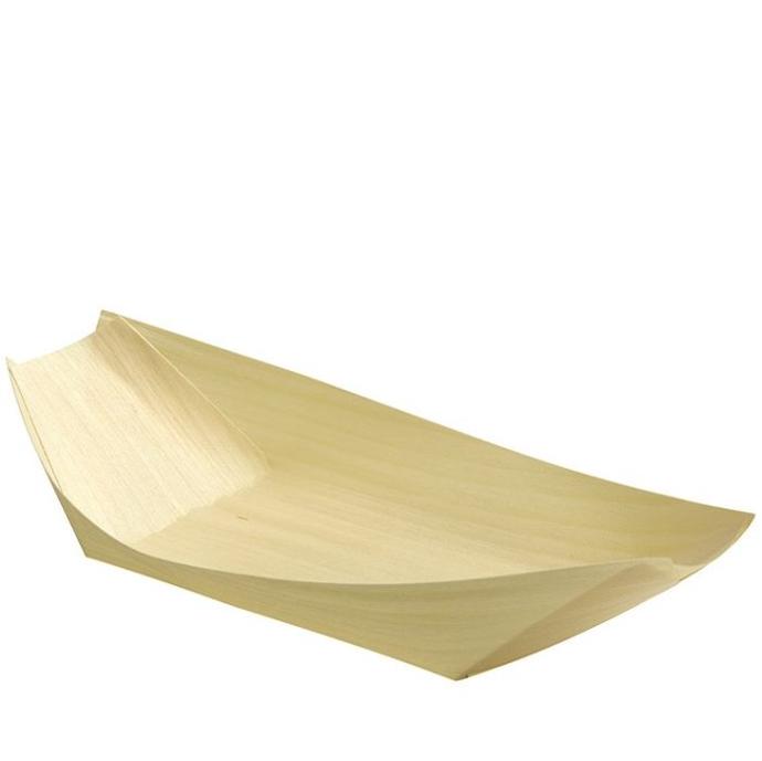 Amuse bootje hout 92x52mm BIO Doos 1000st