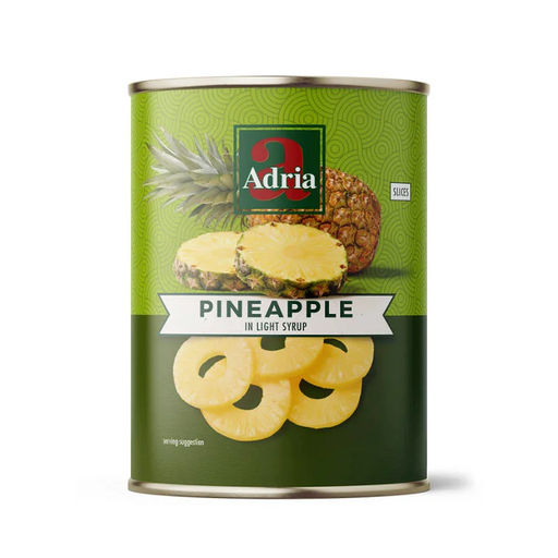 Ananas schijven 580ml Adria